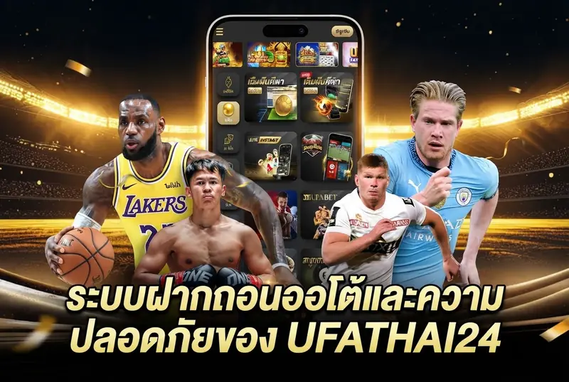 ระบบฝากถอนออโต้และความปลอดภัยของ UFATHAI24